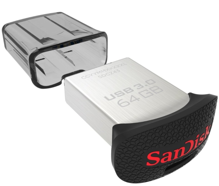 SanDisk 64GB CZ43 Ultra Fit Series USB 3.0 Flash Drive