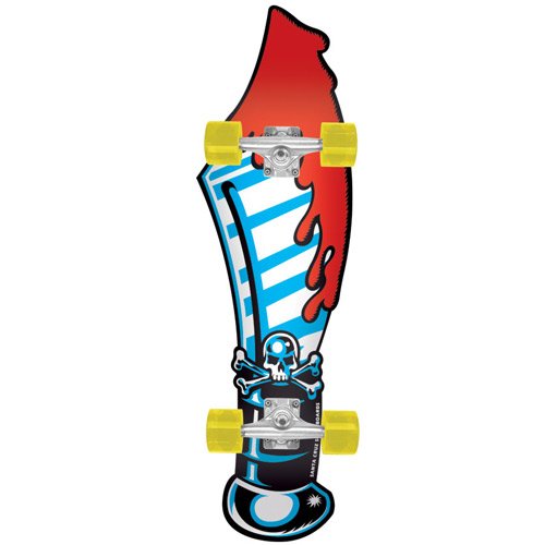 Skate Slasher Sword Cruzer Skateboard Deck