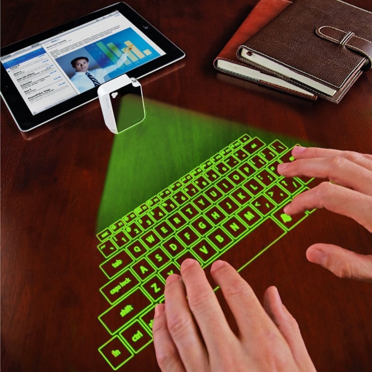 Virtual Laser Projected USB Bluetooth Keyboard  Touchpad