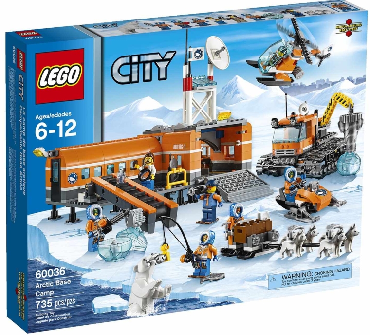 LEGO City Arctic Base Camp 60036 Building Toy
