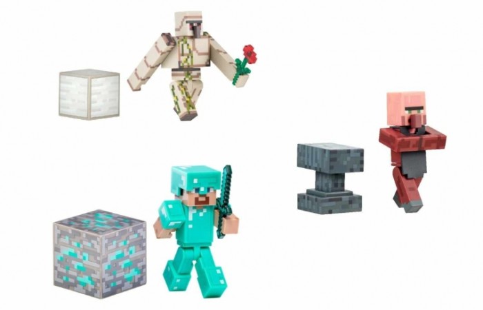 minecraft action figures 2021