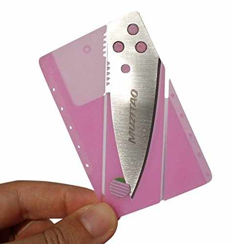 Pink Credit Card Knife