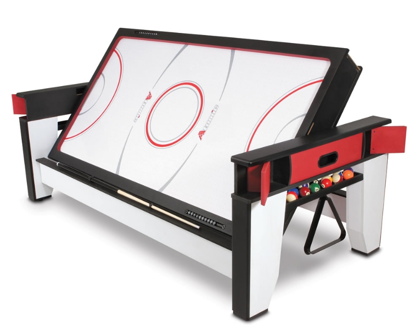 The Rotating Air Hockey To Billiards Table