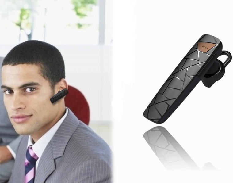 Bluetooth Headset  Headphone with Charging Dock and Microphone