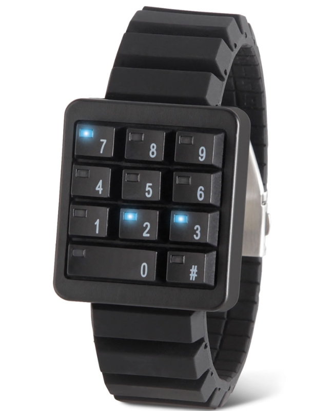 The Classic Calculator Keypad Watch