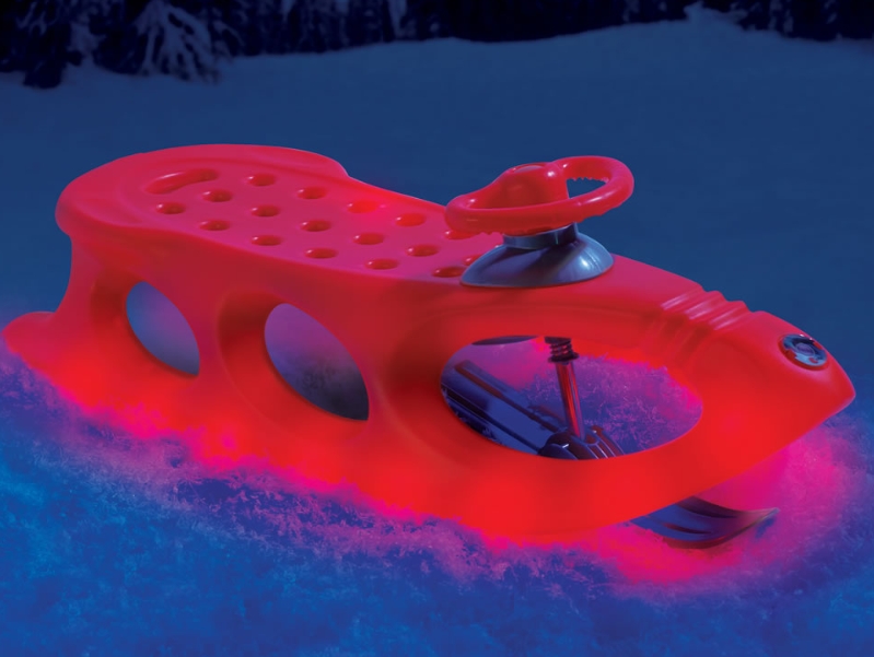 The Lighted Alpine Sled