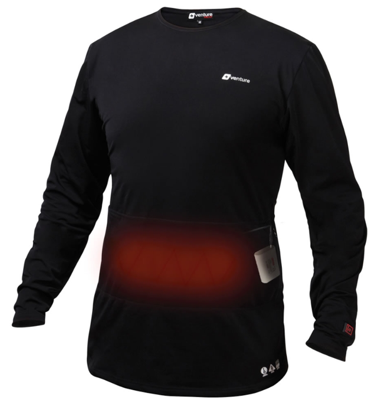 The Only Three Zone Heated Base Layer Top