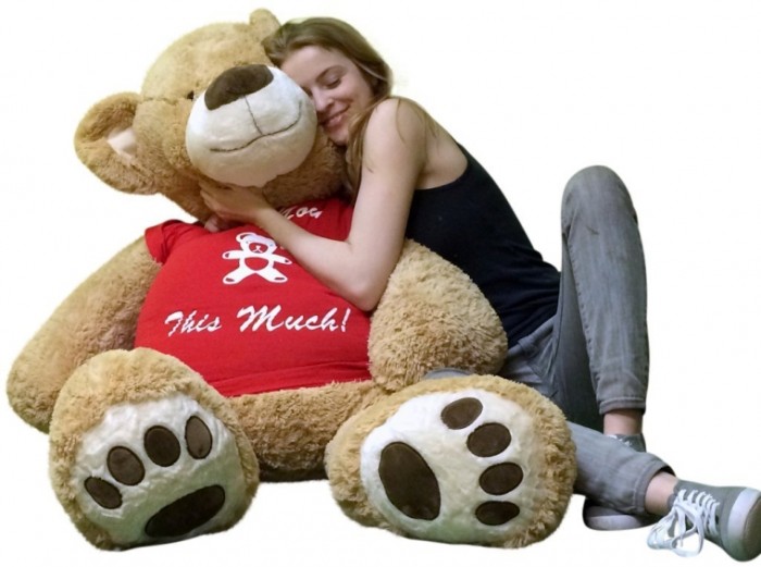 5 foot ka teddy bear