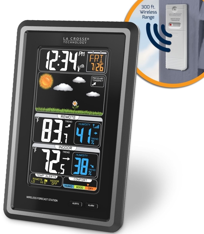 La Crosse Wireless Color Weather Station