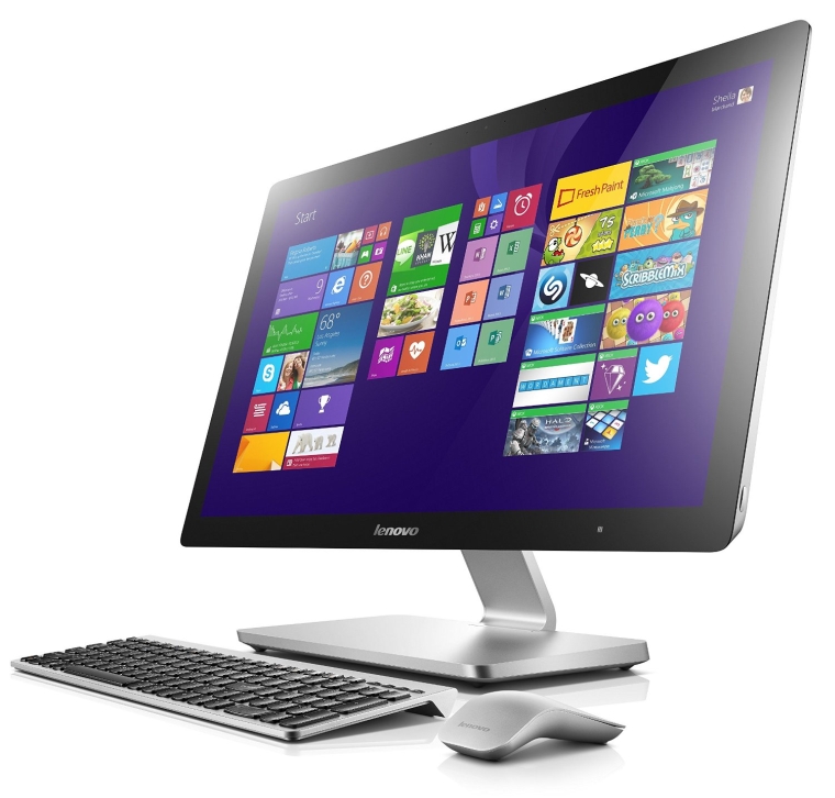 Lenovo A740 27-Inch Desktop Silver Grey