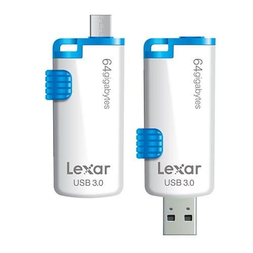 Lexar 64GB JumpDrive M20 Mobile USB 3.0 Flash Drive