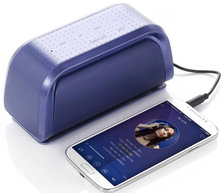 NFC-Enabled Portable Wireless Bluetooth Stereo Speaker