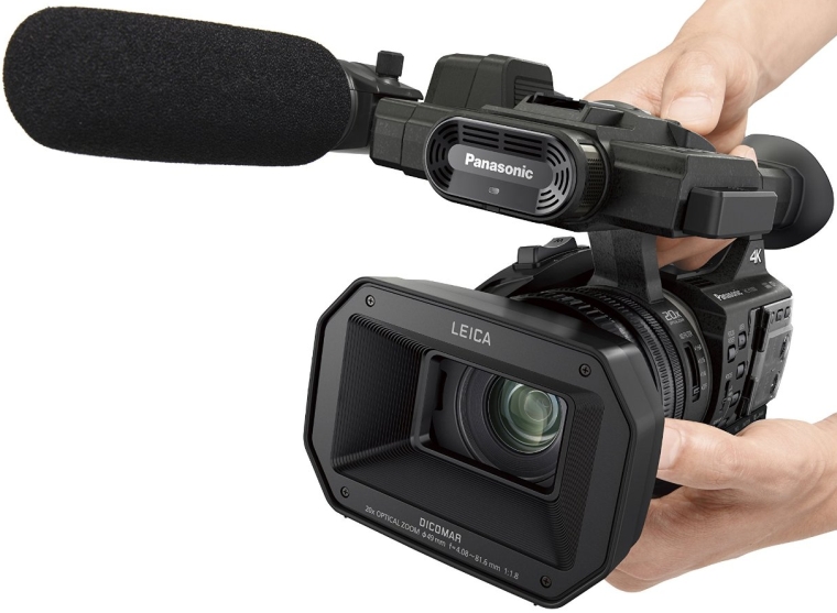 Camcorder with High-Powered 20x Optical Zoom and Professional Functions