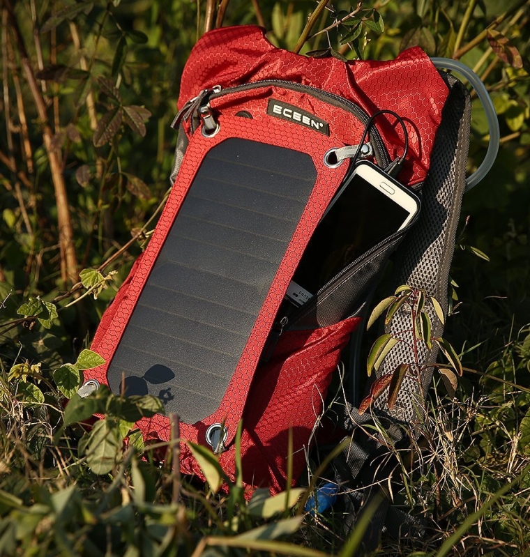 Hydration PackHydration backpack+Solar Charger Bag
