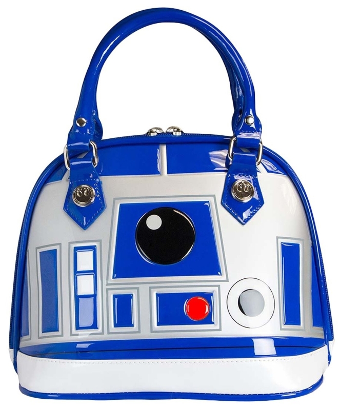 Star Wars R2-D2 (R2D2) Pattern Patent Dome Handbag Purse