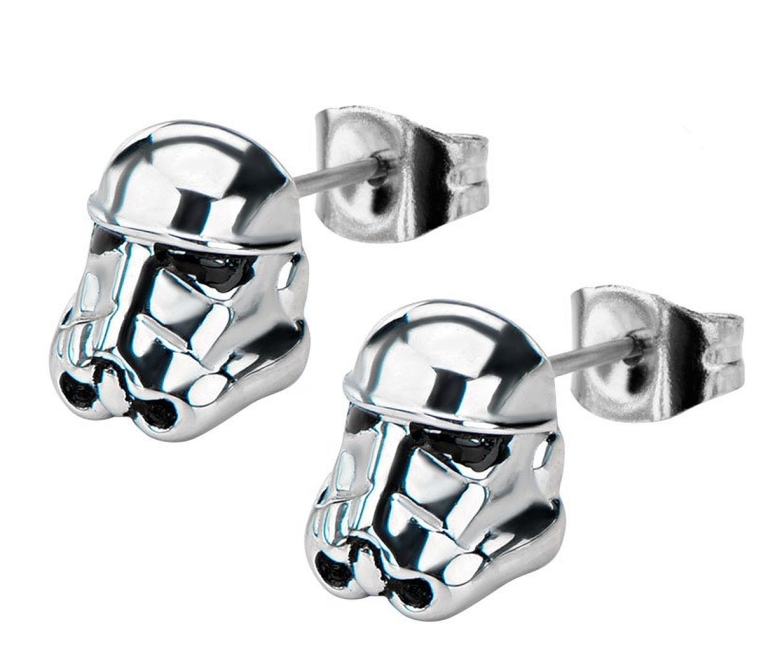 Star Wars, Stormtrooper Stud Earrings
