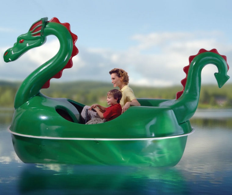 The Amusement Park Dragon Pedal Boat