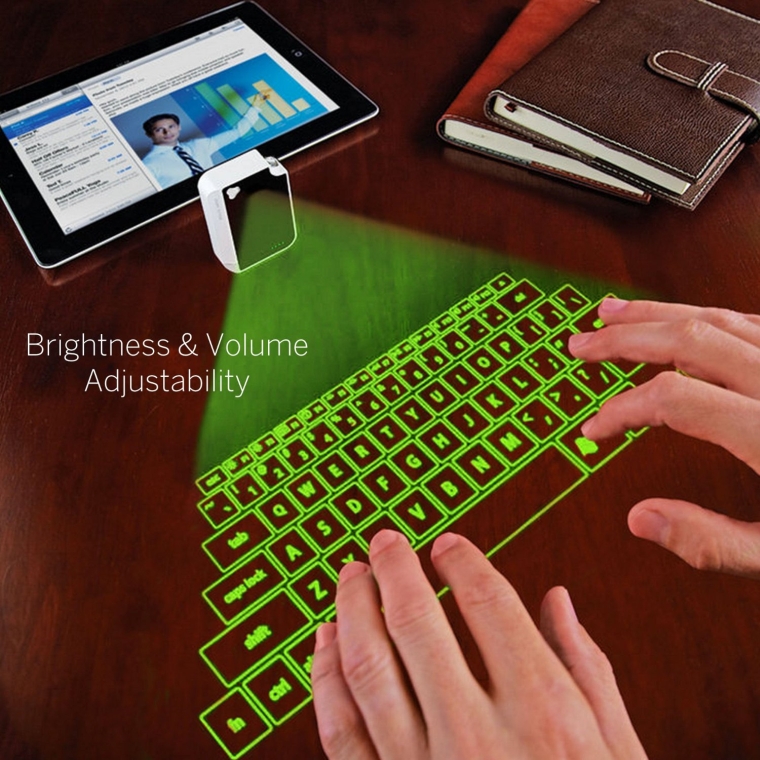 Virtual Laser Projected USB Bluetooth Keyboard & Touchpad