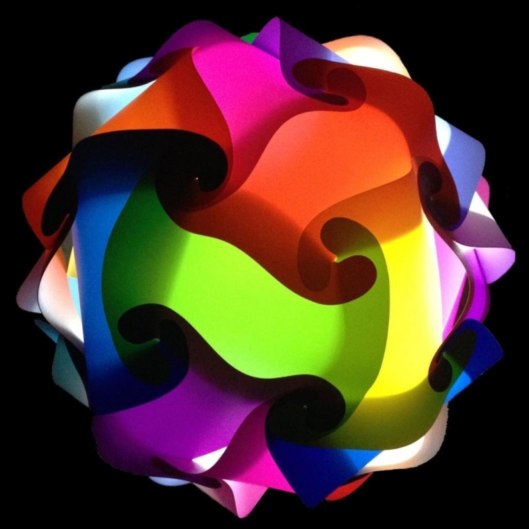 IQ Puzzle Lamp-Multicolor Color Changing