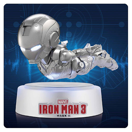 Iron Man 3 Movie Iron Man Mark II Egg Attack Magnetic Floating Version Statue