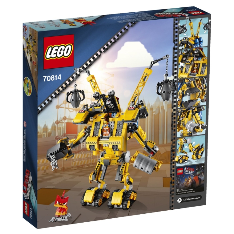 LEGO Movie 70814 Emmet's Construct-o-Mech Building Set
