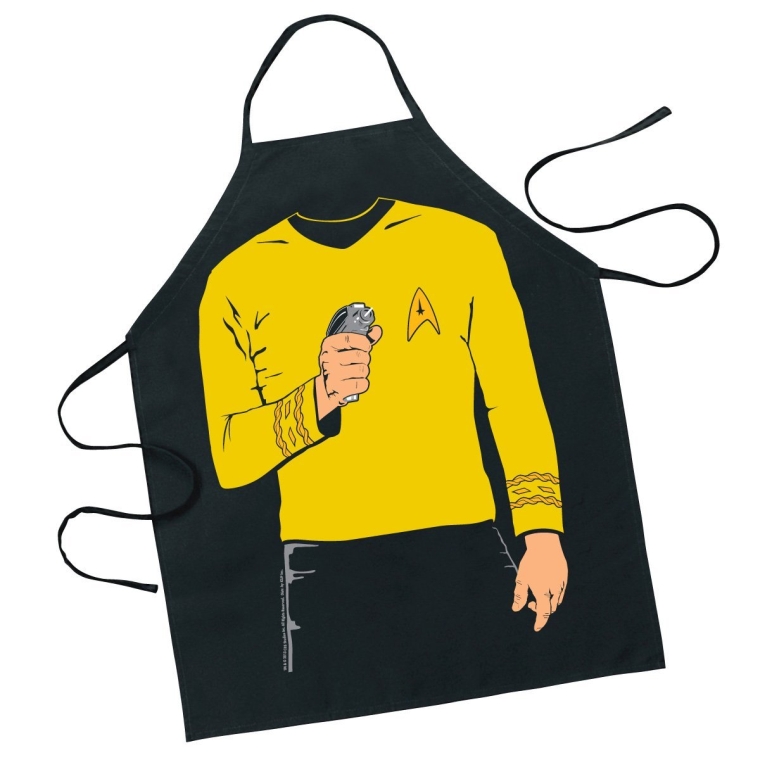 Star Trek Captain Kirk be The Character Apron