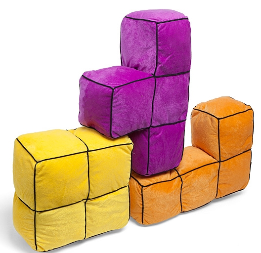 Tetris 3D Cushions