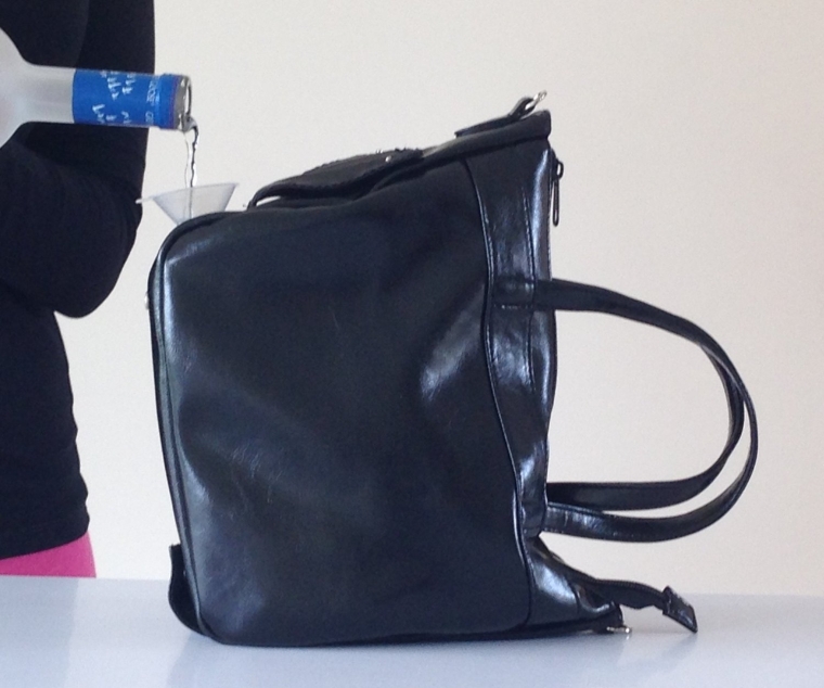 Bev-Bag Secret Handbag Flask (Black)