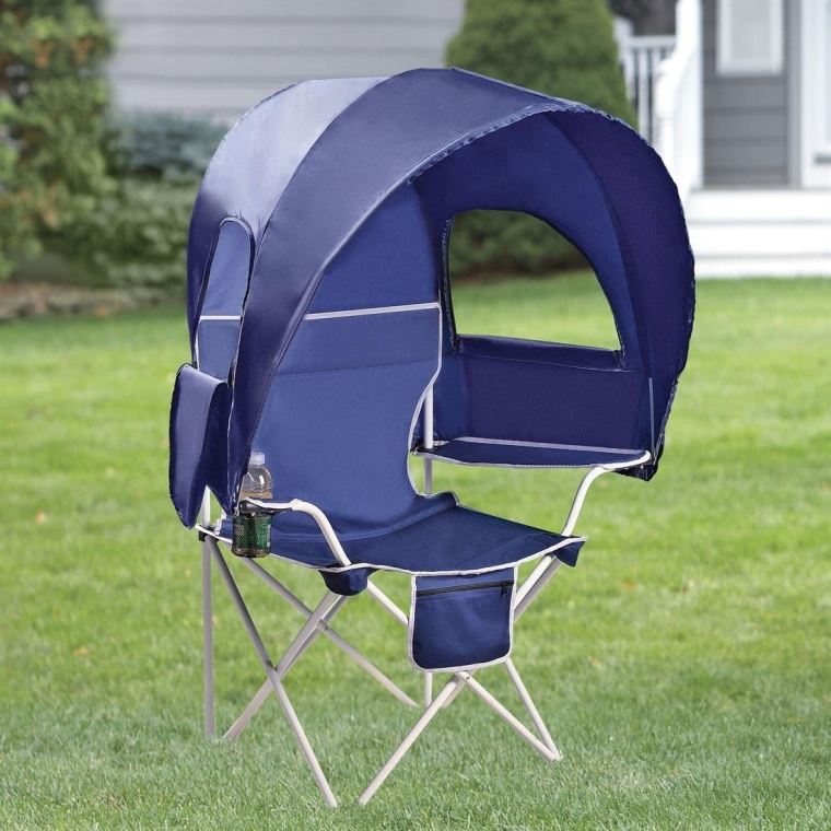 Camp Chair With Canopy