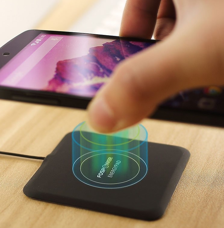 FosPowerEnergyPad 1.5A Output Qi Enabled Wireless Charging Pad