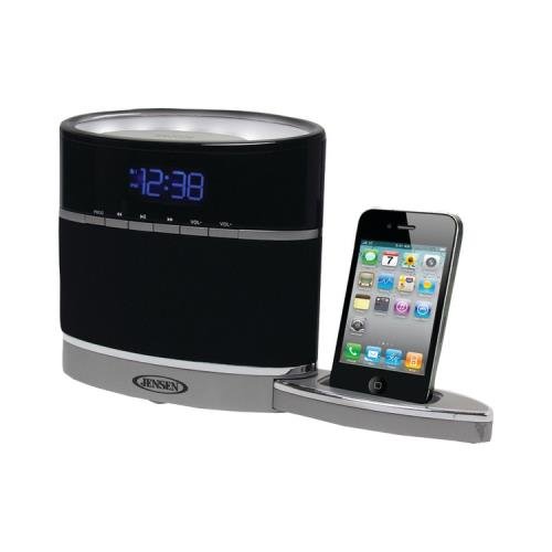 Iphone Ipod Docking Clock Radio With Night Light