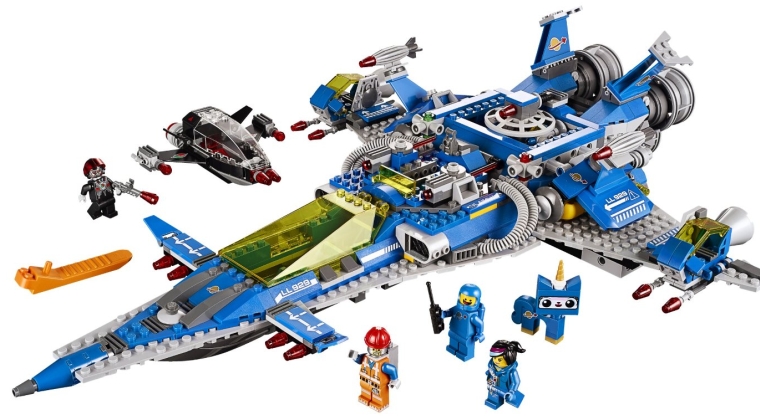 Lego movie Benny spaceship