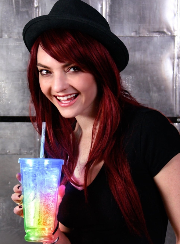 Multicolor Light Up Double Wall Tumbler To Go Cup (Set of 4)