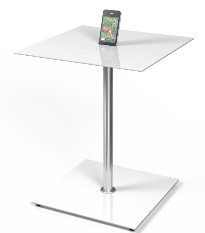 Side-Table For Wireless Streaming from Apple and Samsung Smartphones and Tablets