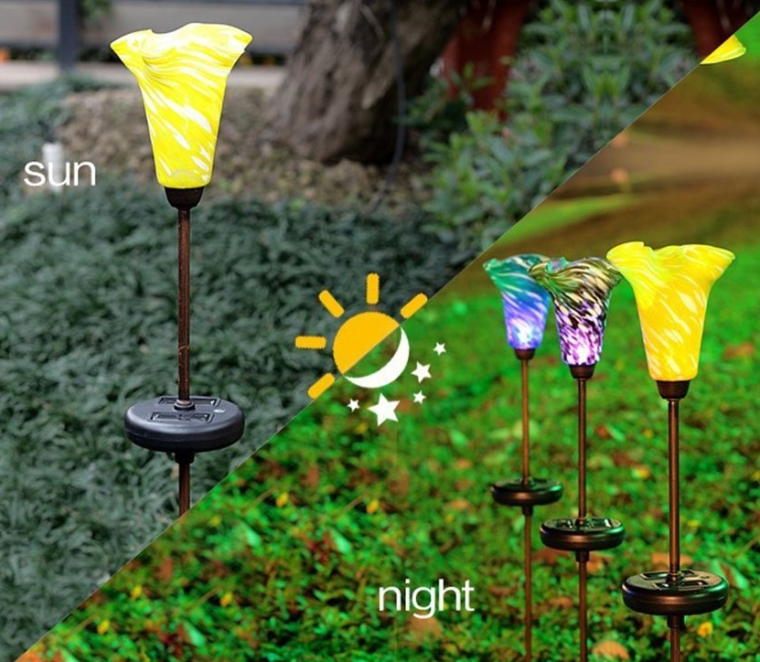 Lily Solar Garden Lights LED outdoor