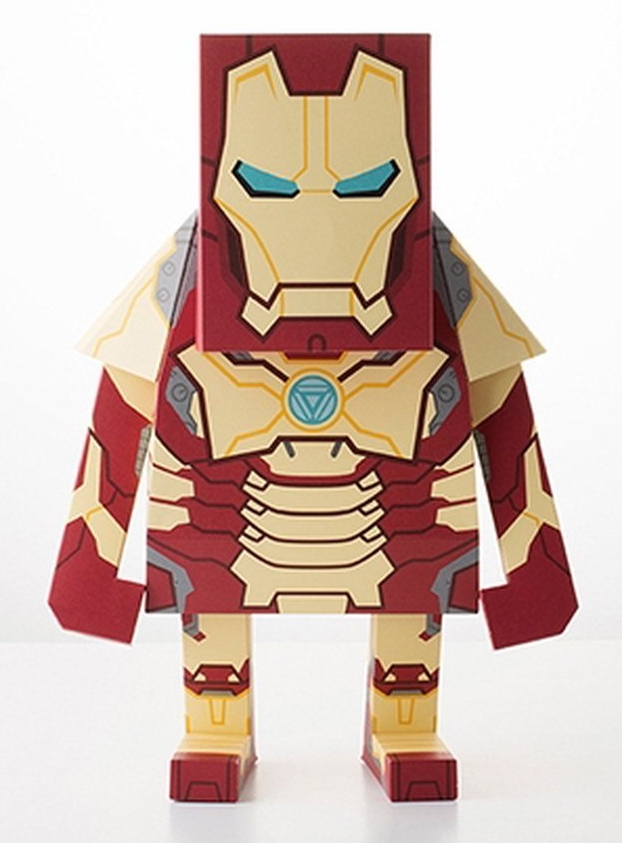 Marvel Hero Paper Craft Figure