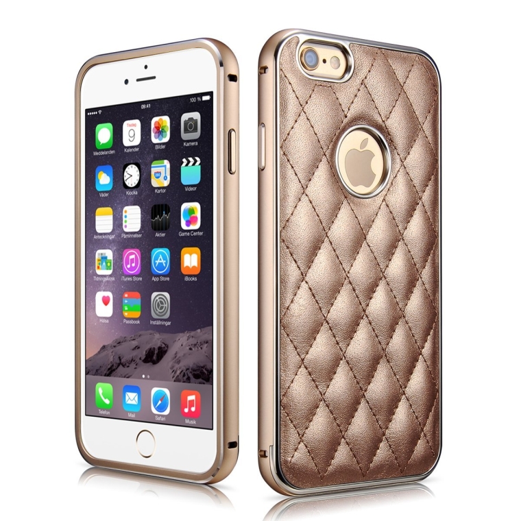 Phone 6 Premium Leather Case Cover, Slim Skin Cover Protective Case