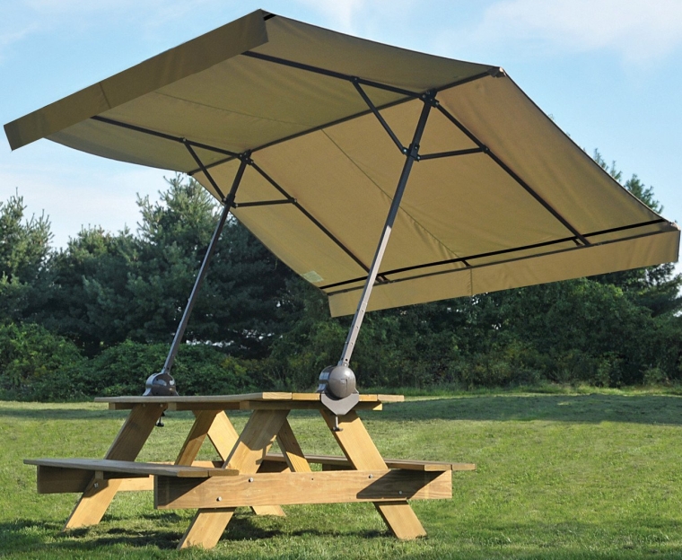 Adjustable 360 Degrees Rotatable Quick Clamp Canopy Great for Outdoor and Adapts Any Seasons