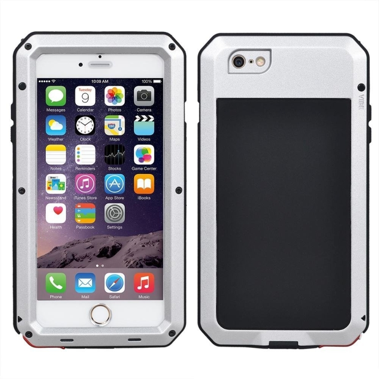 Aluminum Metal Cell Phone Protector With Touch ID Enable And WaterproofShockproofDust Proof