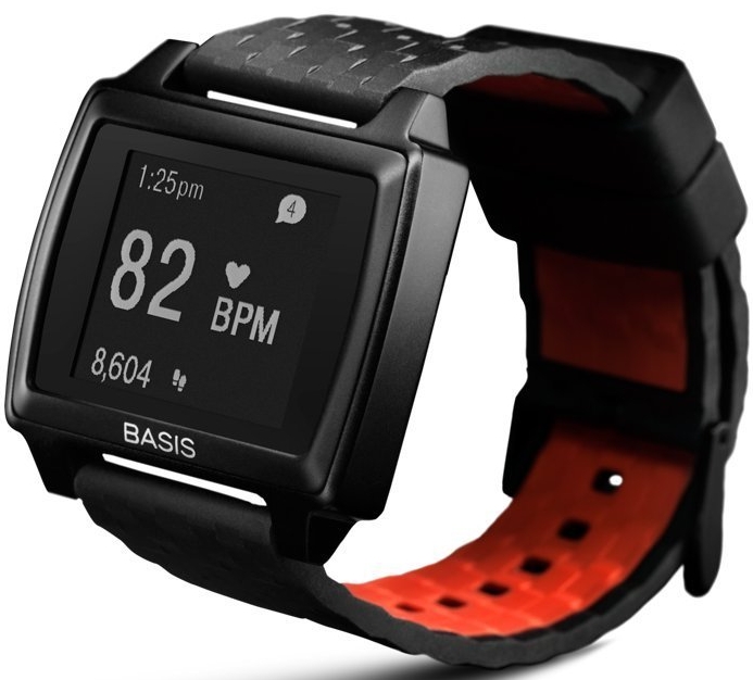 Basis Peak - Ultimate Fitness and Sleep Tracker (Matte BlackBlack)