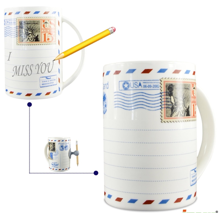 Ipow Magic Porcelain Ceramic Mug Cup