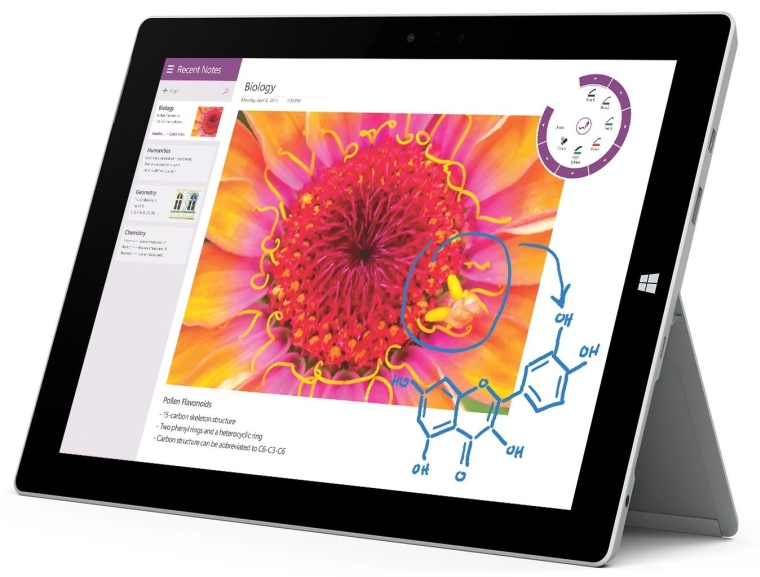 Microsoft Surface 3 Tablet (10.8-Inch, 128 GB, Intel Atom)