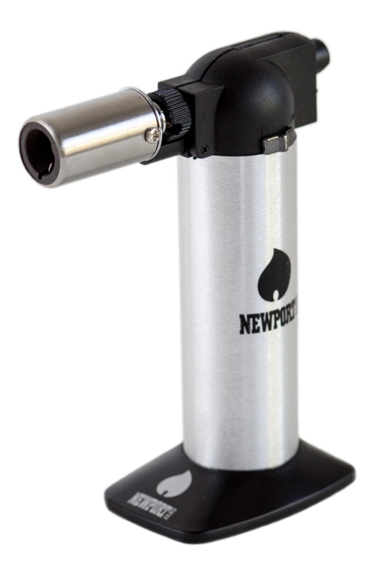 Newport Butane Torch Lighter 6 Silver