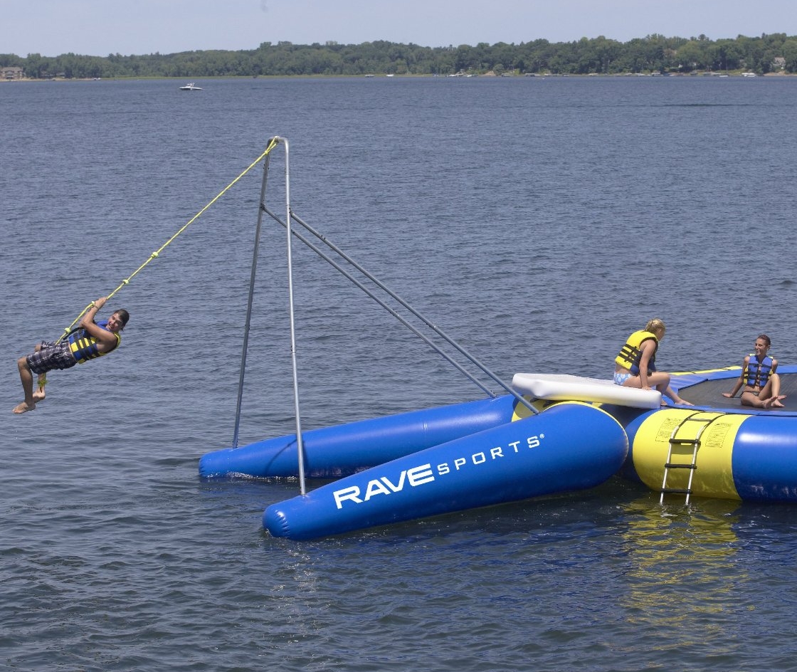 Rope Swing Water Trampoline Attachment