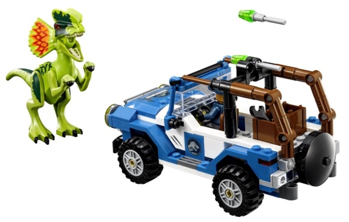 LEGO Jurassic World Dilophosaurus Ambush Building Kit