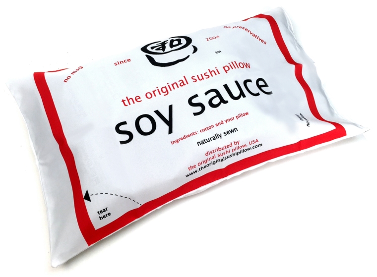 SOY SAUCE PACKET PILLOW CASE