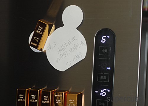 Set Mini Gold Bullion Refrigerator Fridge Magnet