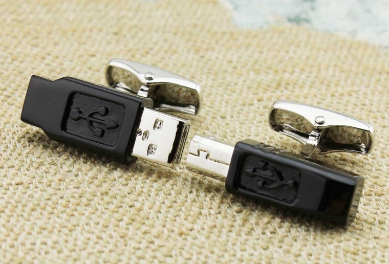 USB Cuff Links
