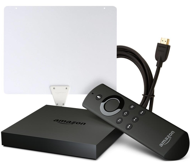 Amazon Fire TV + HD Antenna Bundle