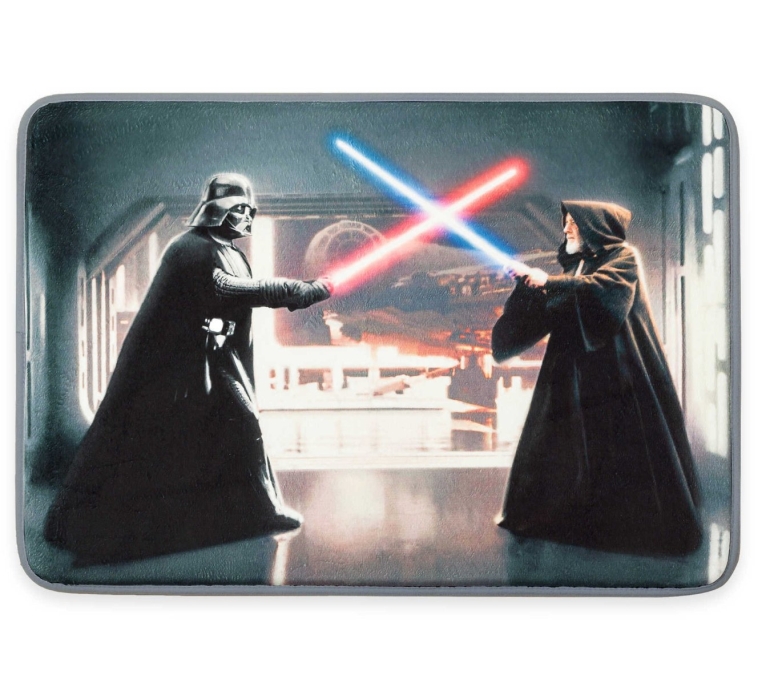 Aquatopia Star Wars Light Saber Super Absorbent Pressure-Sensitive Memory Foam Accent Mat